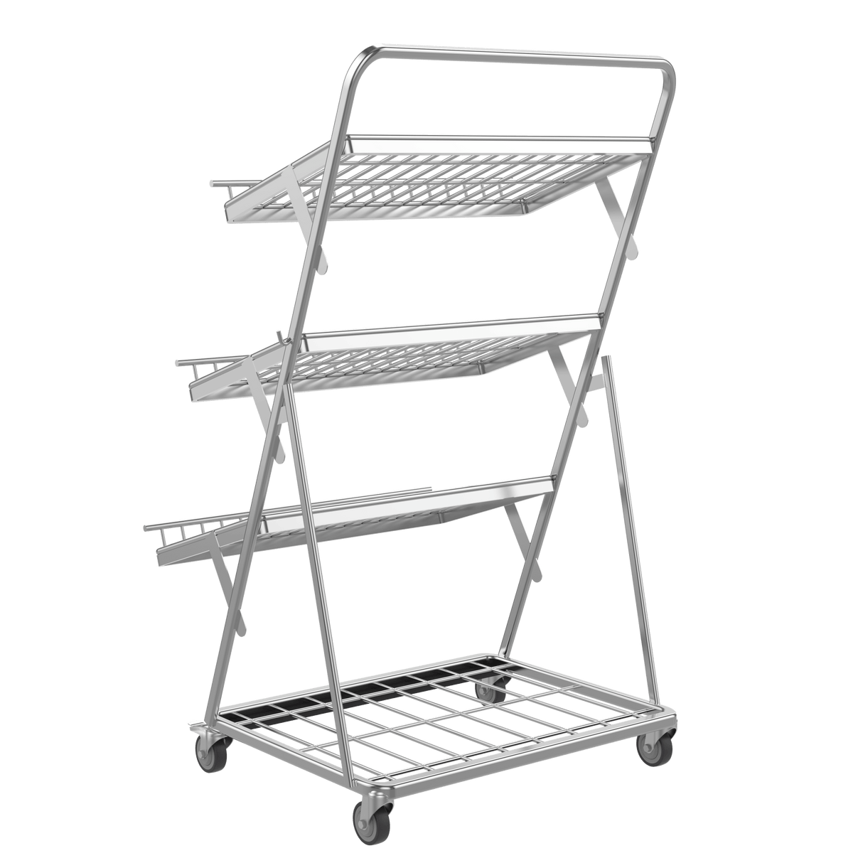 Obstregal / Gemüseregal für Supermarkt - 900 mm - AS GASTRO TEK GmbH