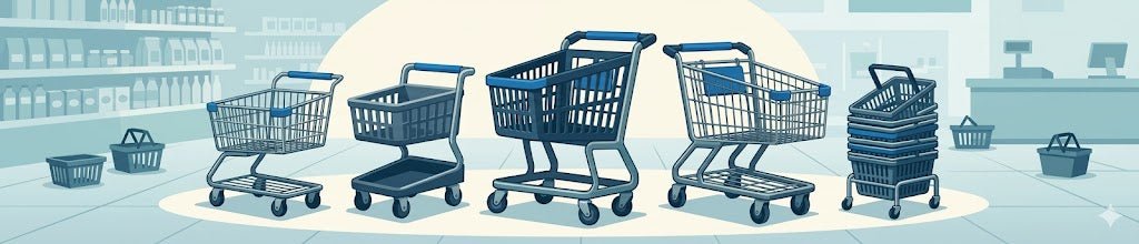 Einkaufswagen und Einkaufskörbe für Supermärkte und Einzelhandel - AS GASTRO TEK GmbH