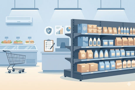 Gondelregale für Supermärkte, Kioske und Einzelhandel - AS GASTRO TEK GmbH