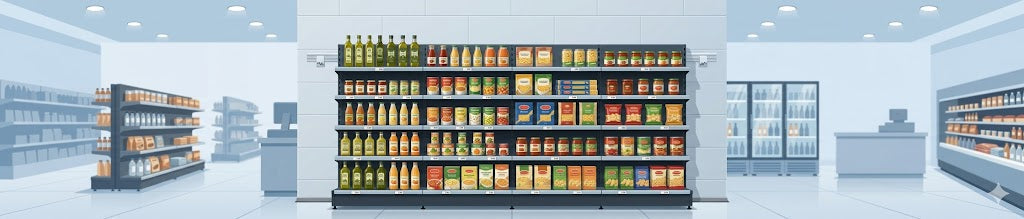 Ladenregale für Einzelhandel, Supermärkte und Kioske - AS GASTRO TEK GmbH