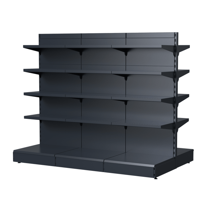 AGT | Gondelregal | B300xH173cm | Inkl. 30 Fachböden | Konfigurator - AS GASTRO TEK GmbH