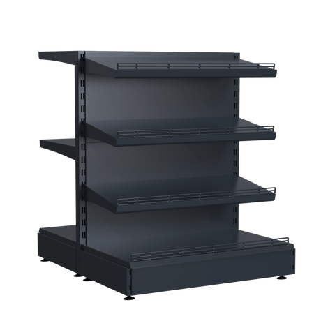 AGT | Verkaufstheke | B100xH103cm | Inkl. 7 Fachböden | Konfigurator - AS GASTRO TEK GmbH