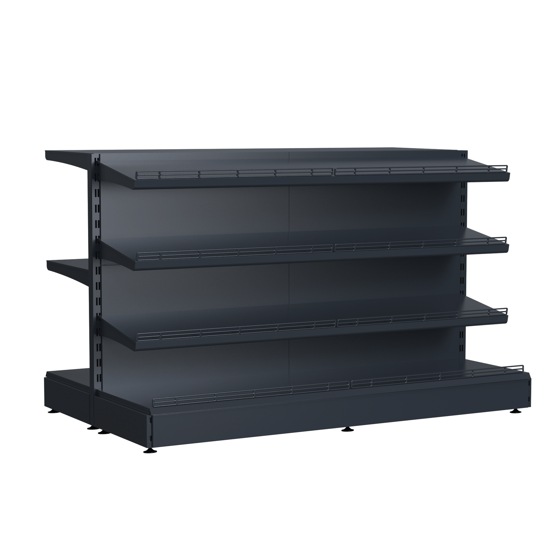 AGT | Verkaufstheke | B200xH103cm | Inkl. 14 Fachböden | Konfigurator - AS GASTRO TEK GmbH