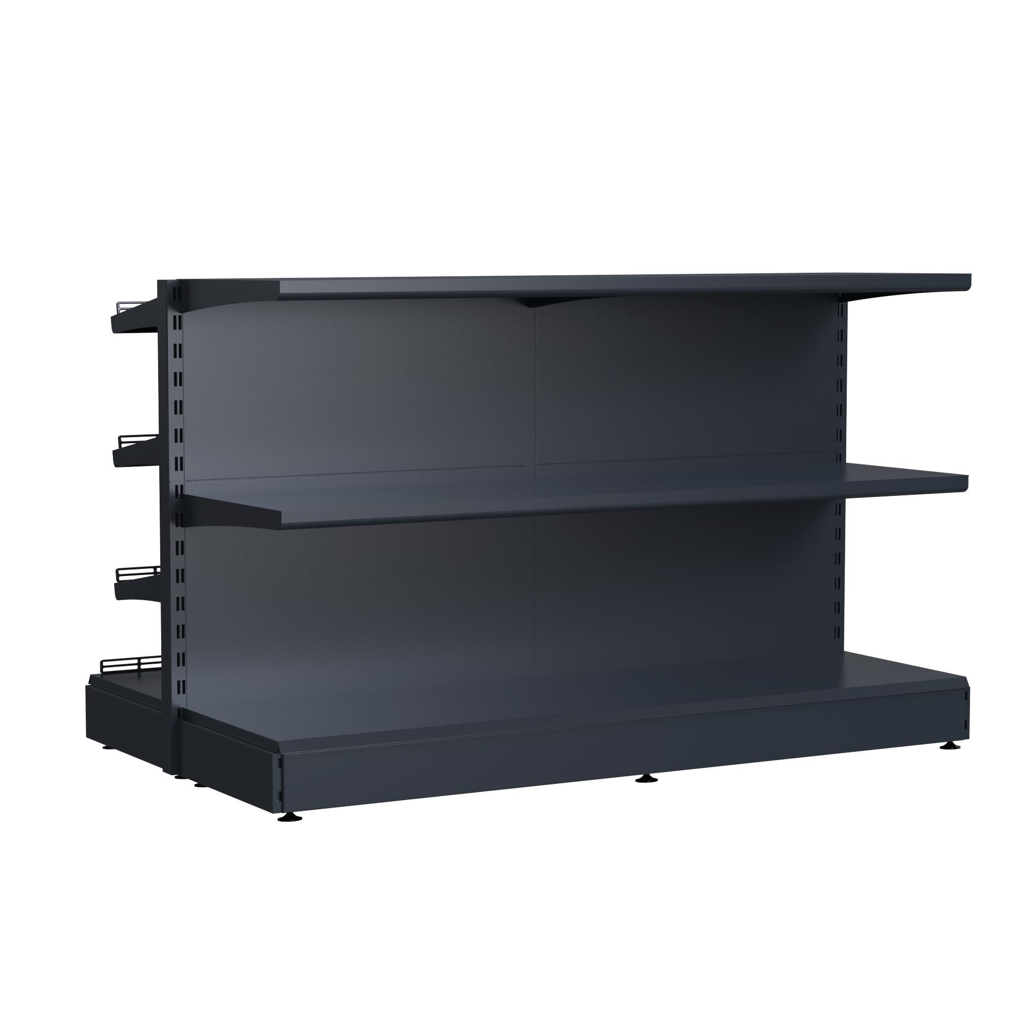 AGT | Verkaufstheke | B200xH103cm | Inkl. 14 Fachböden | Konfigurator - AS GASTRO TEK GmbH