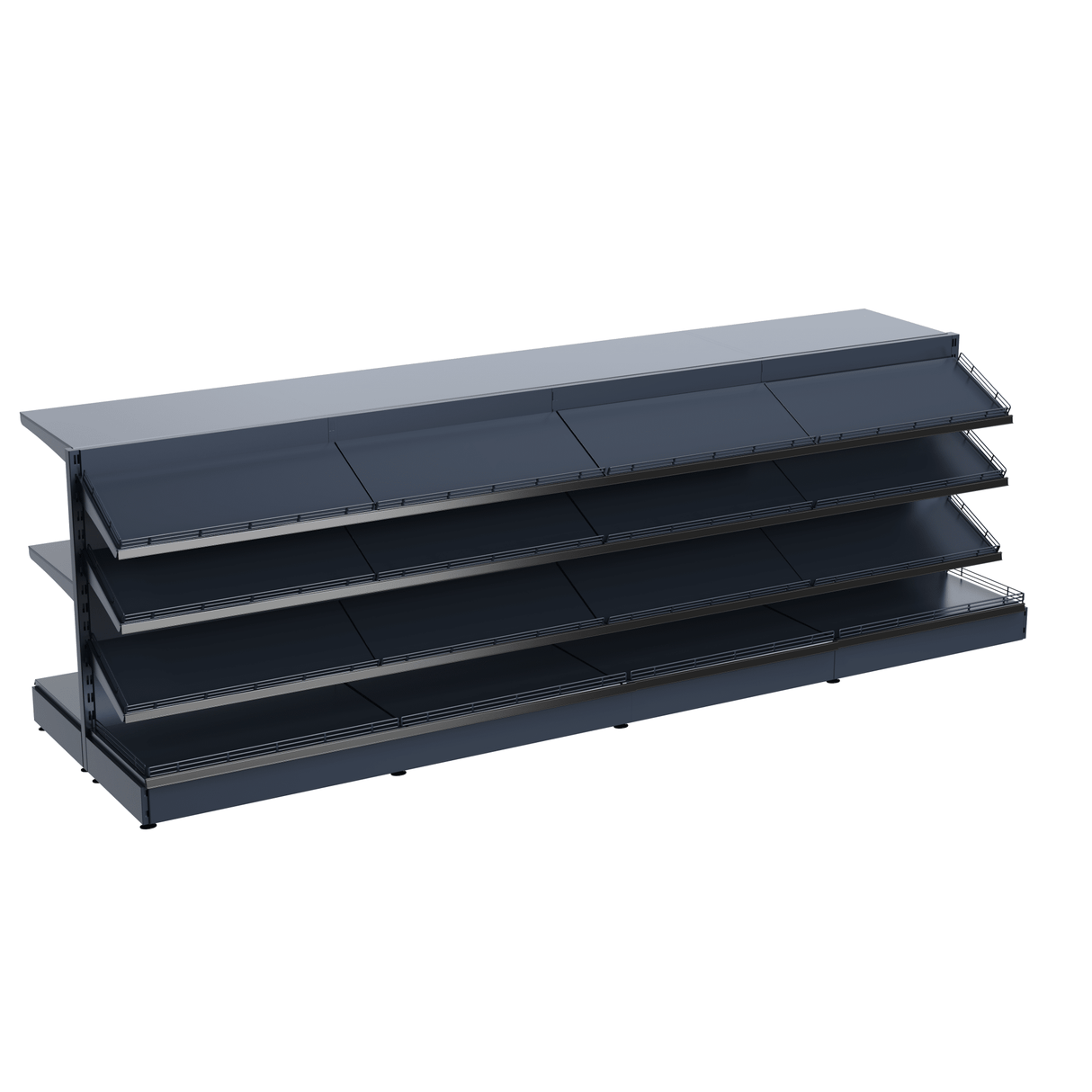 AGT Verkaufstheke FT40 400cm Vorderseite | variant:400cm