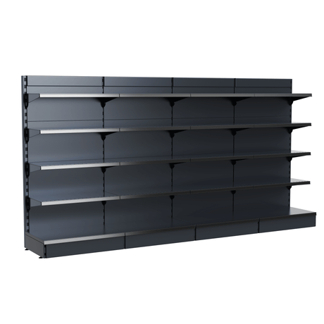 AGT Wandregal FT50 – B100xH225 cm - AS GASTRO TEK GmbH