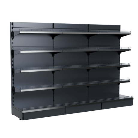 AGT Wandregal FT50 – B100xH225 cm - AS GASTRO TEK GmbH