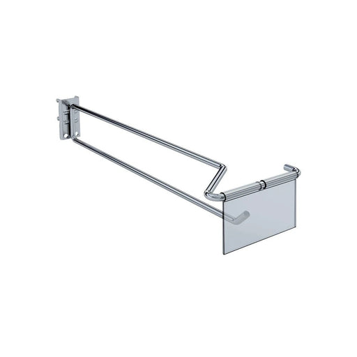 Einfachhaken mit Preisschiene - 30 cm - AS GASTRO TEK GmbH