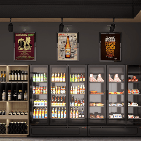 Getränkekühlschrank - 1555 Liter - 3 Glastüren - AS GASTRO TEK GmbH