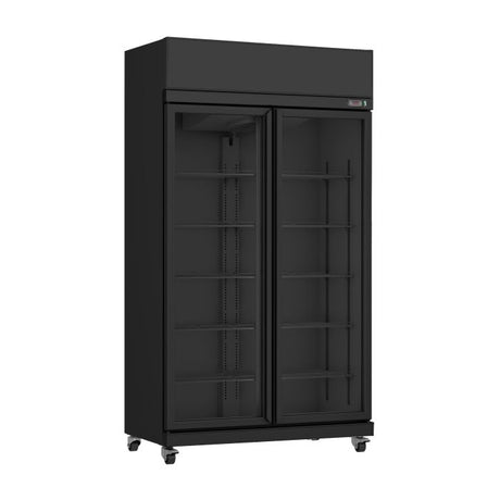 Kühlschrank - 770 Liter - 2 Glastüren - AS GASTRO TEK GmbH