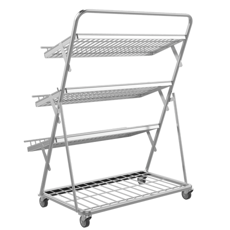 Obstregal / Gemüseregal für Supermarkt - 1200 mm - AS GASTRO TEK GmbH