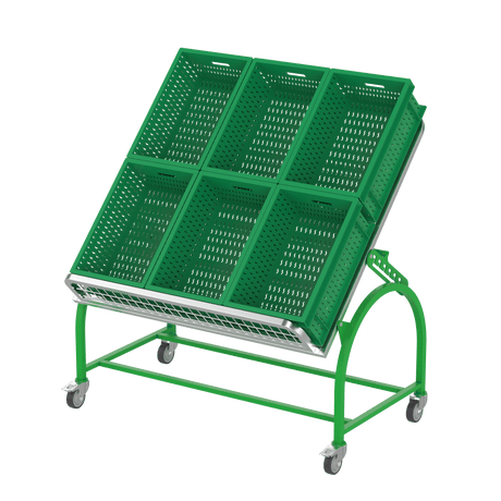 Obstregal / Gemüseregal für Supermarkt - 1200 mm - AS GASTRO TEK GmbH