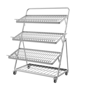 Obstregal / Gemüseregal für Supermarkt - 1200 mm - AS GASTRO TEK GmbH