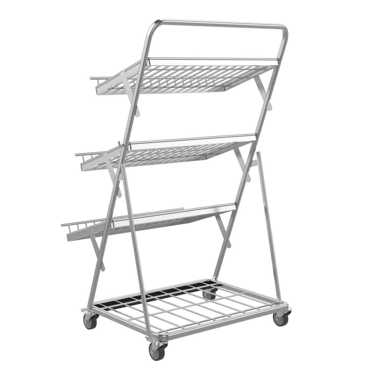 Obstregal / Gemüseregal für Supermarkt - 900 mm - AS GASTRO TEK GmbH