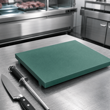Schneidebrett - 40 x 50 cm - Dicke 3 cm - Grün - AS GASTRO TEK GmbH